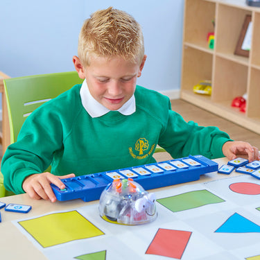 blue-bot programming tactile reader